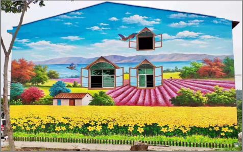 利川乡村墙体彩绘